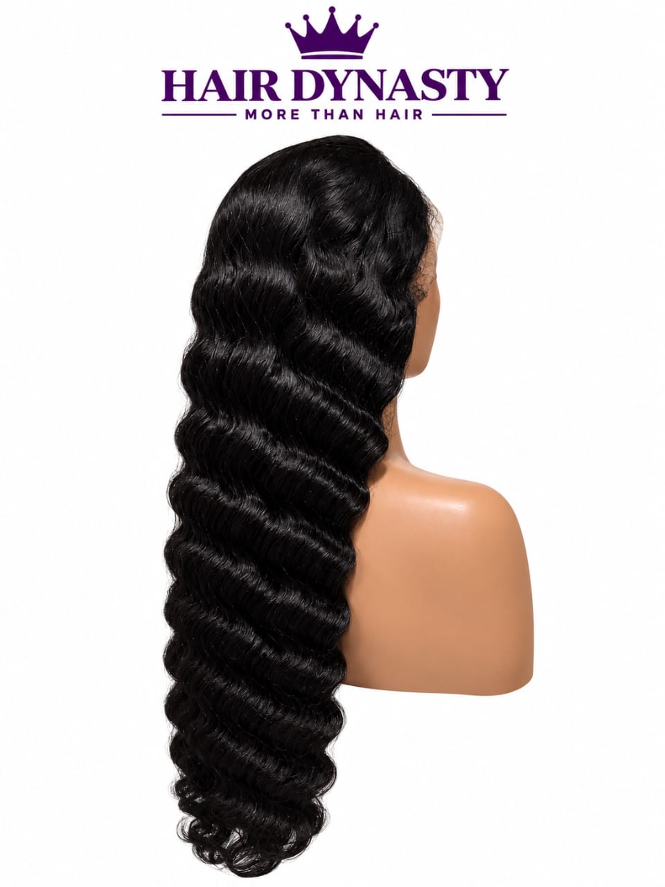 Body Wave — Natural Black (#1B) Brazilian human hair wig — view 2