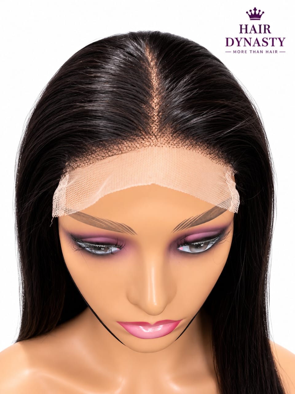 Straight — Natural Black (#1B) Brazilian human hair wig — view 6